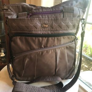 Lug Travel Bag - RFID blocking, suitcase strap